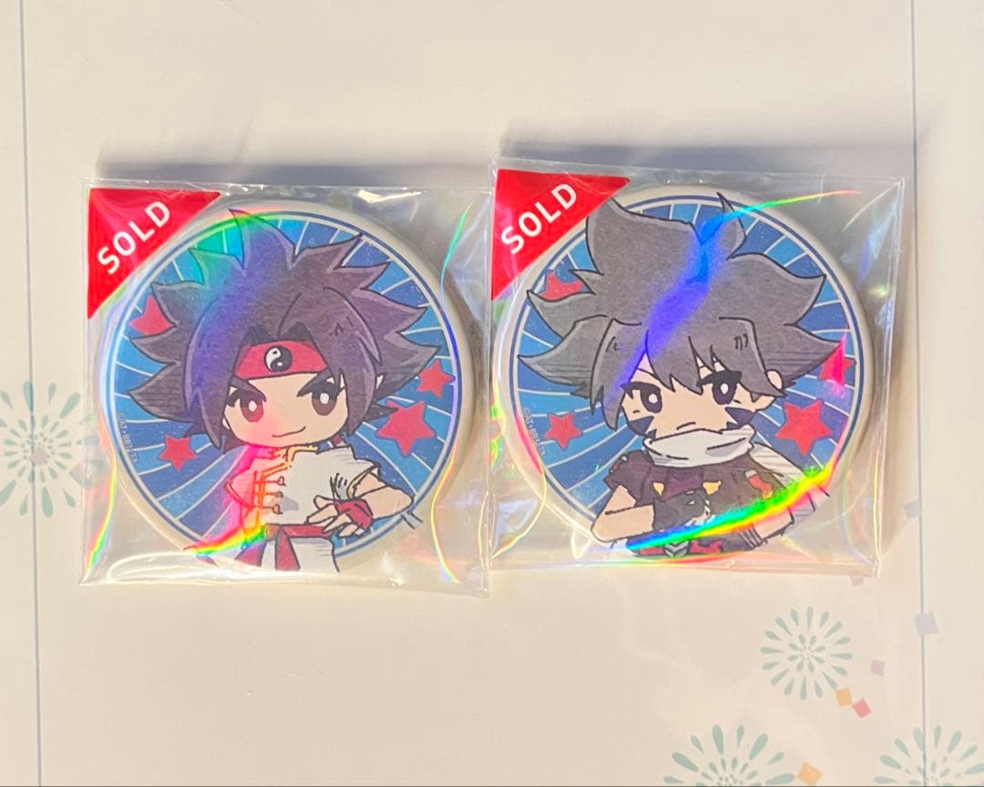 爆転シュートベイブレードGレボリューション バッジ カイ レイ ②