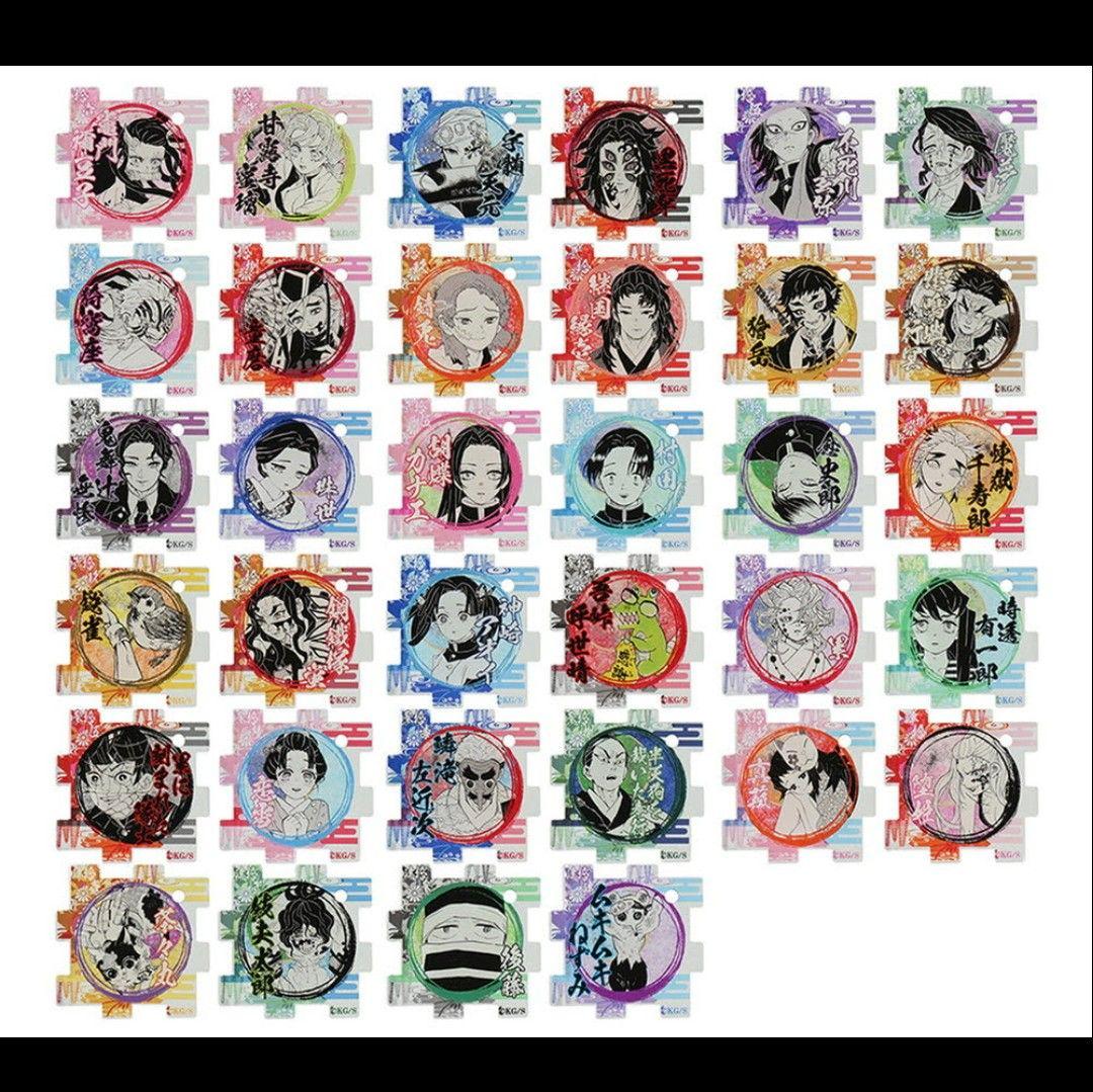 新品未開封/匿名配送/鬼滅の刃 アクリルパズルコレクション コンプリートセット