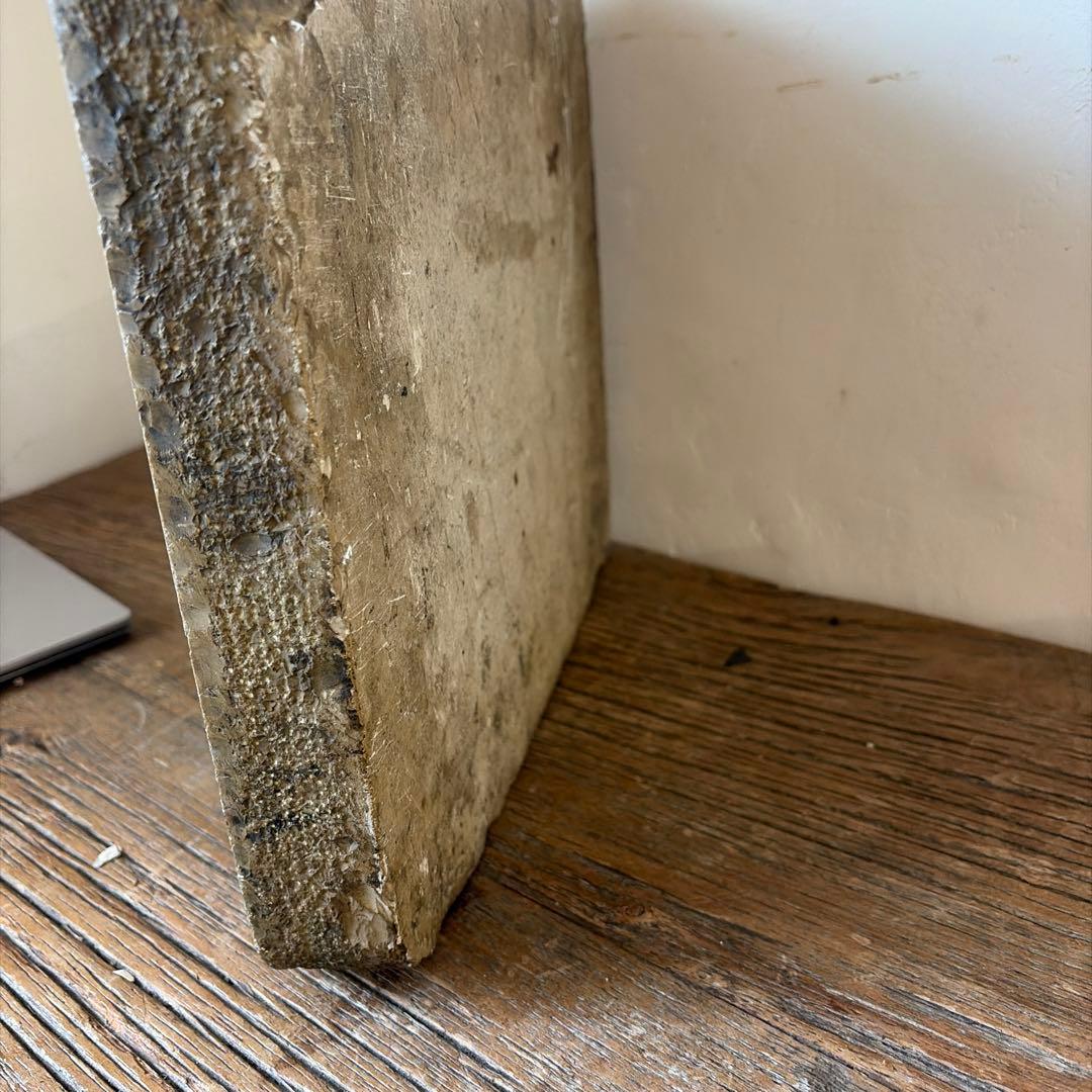 フランス アンティーク リトグラフ 石版石 希少 1800年代