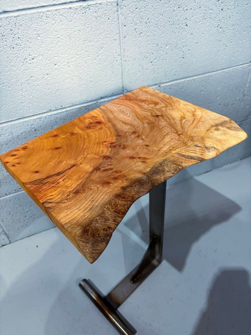 欅材サイドテーブル コーヒーテーブル ナイトテーブル 観葉植物置き台