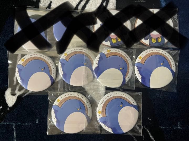 高田村PUS 缶バッジ たけぉ