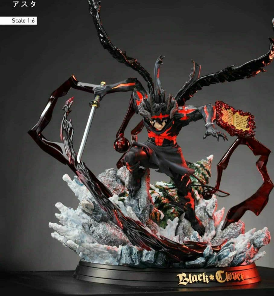 ブラッククローバー ブラック アスタ フィギュア ガレージキット1/6