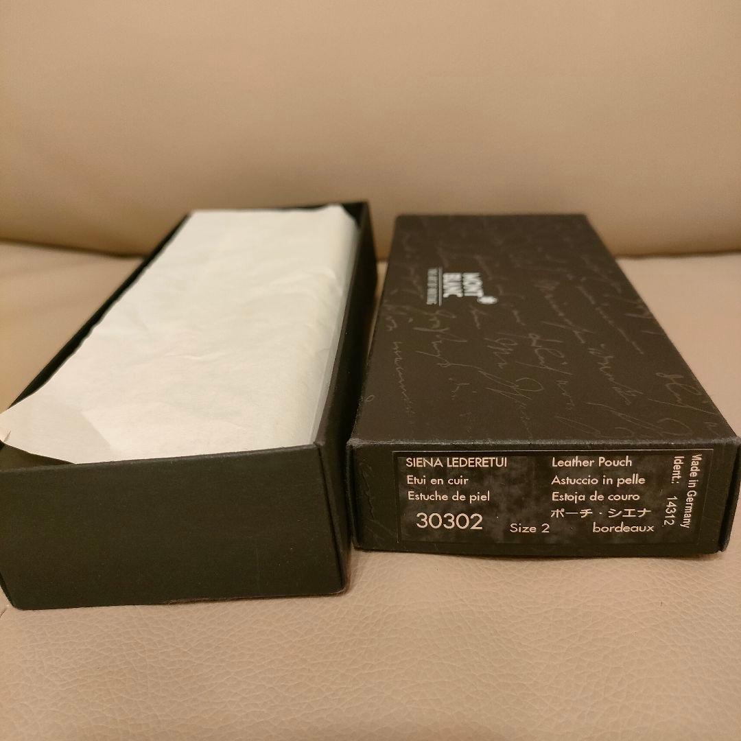 モンブラン ポーチ・シエナ 30302 size2 14312 ブラウン 未使用