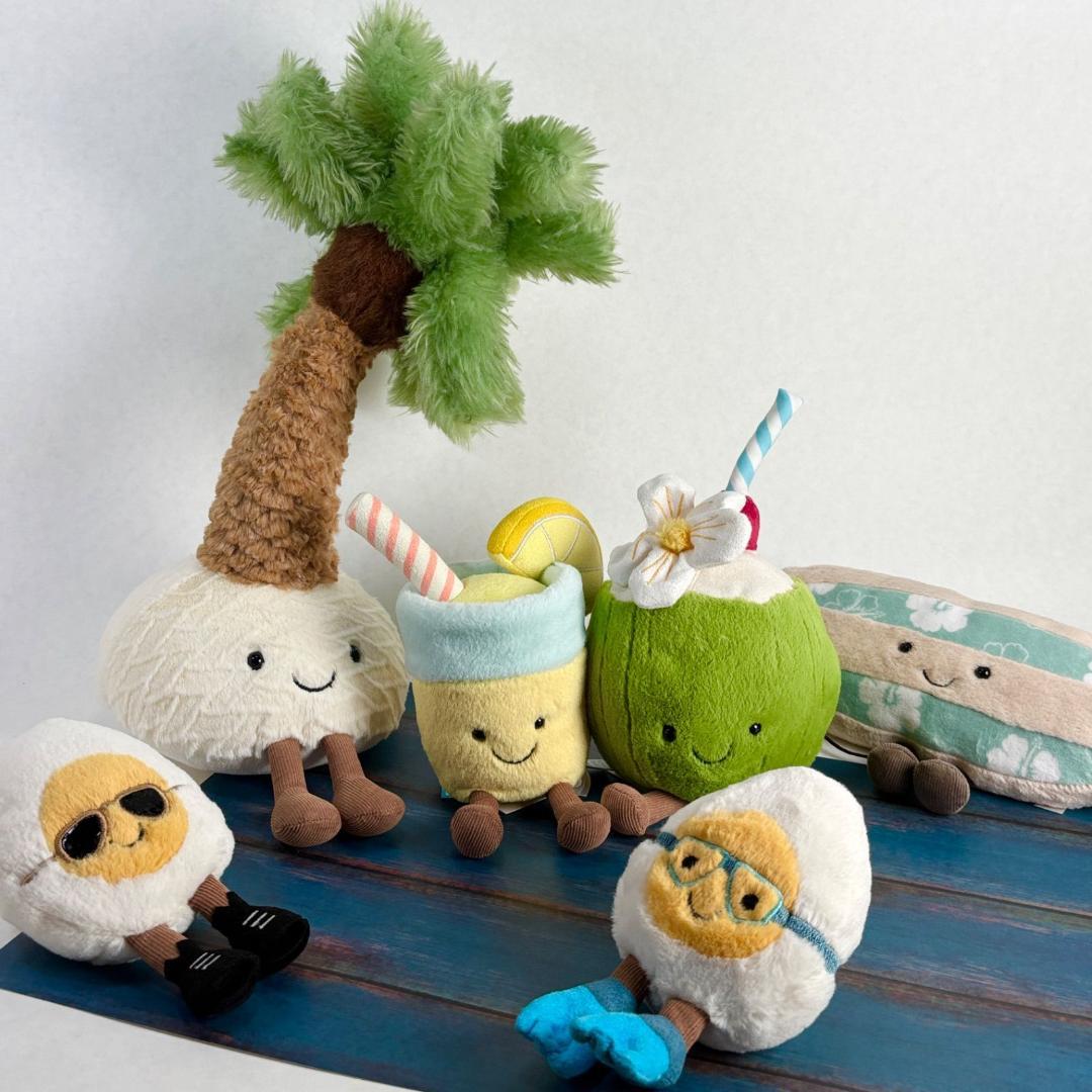 新品　ジェリーキャット　ココナッツジュース　ドリンク　ぬいぐるみ　ギフト袋付