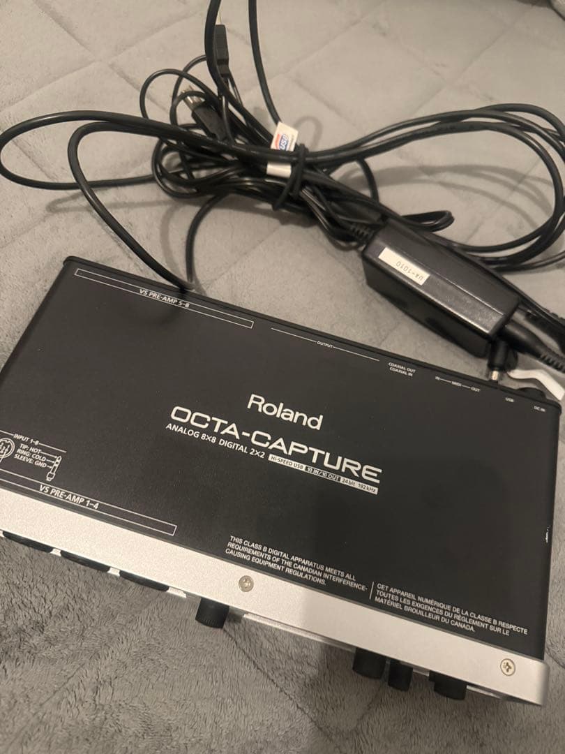 極美品 Roland OCTA-CAPTURE オーディオインターフェイス - メルカリ