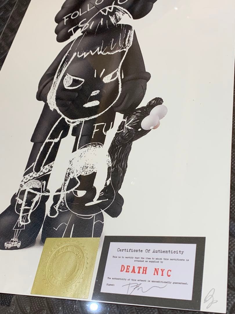 SOLD完売！H様ありがとうございました。DEATH NYC 世界限定100枚