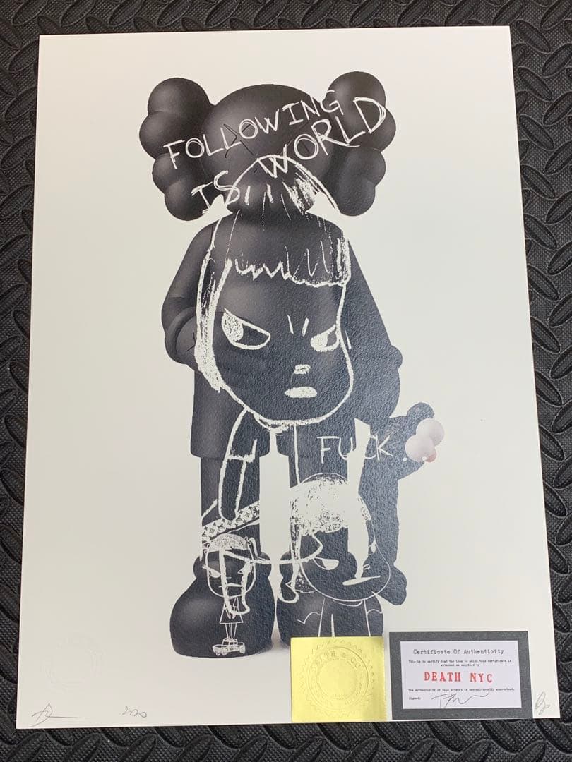 SOLD完売！H様ありがとうございました。DEATH NYC 世界限定100枚