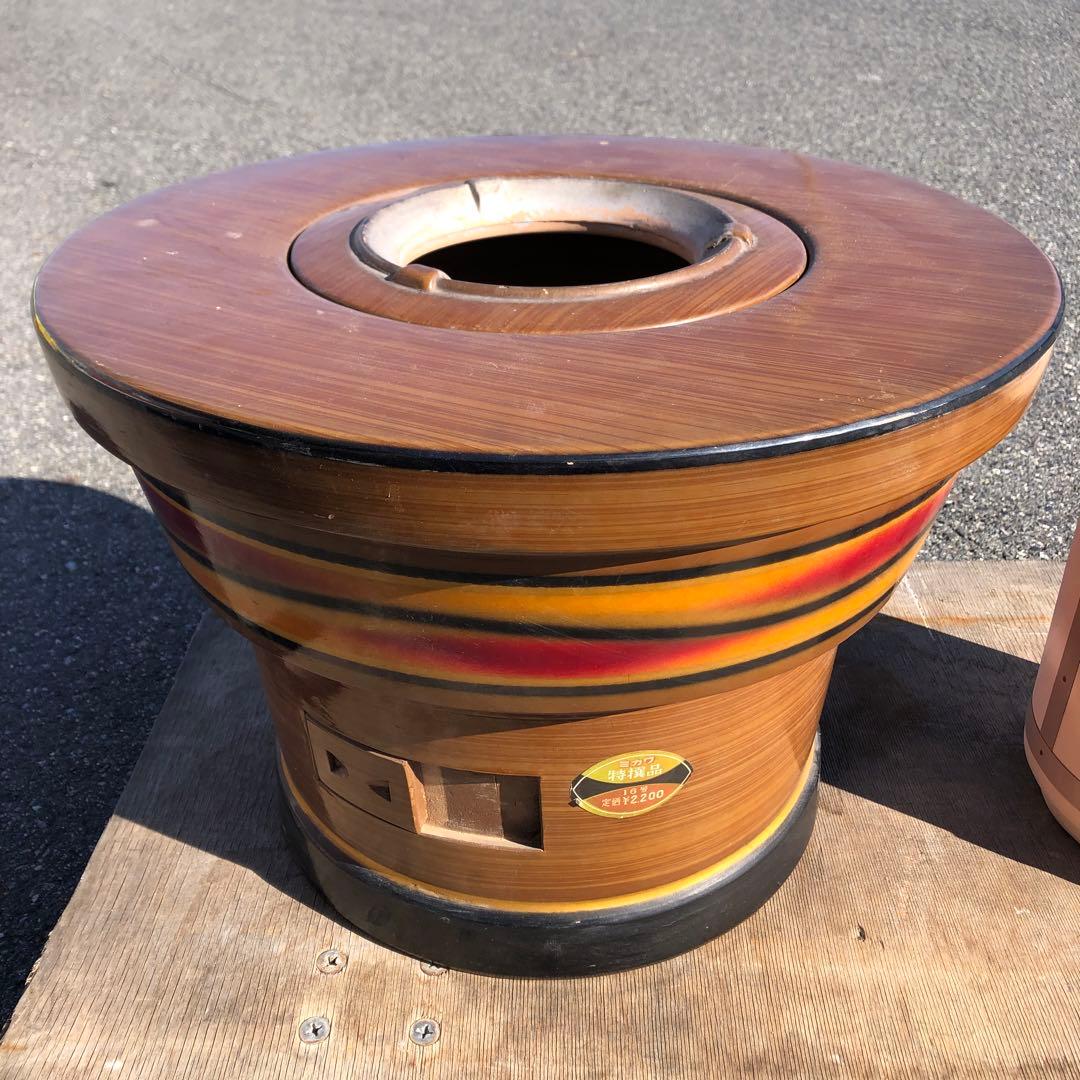 中古 昔ながらの♪ 火鉢 練炭鉢 七輪 練炭コンロ ミカワ特選品 16号