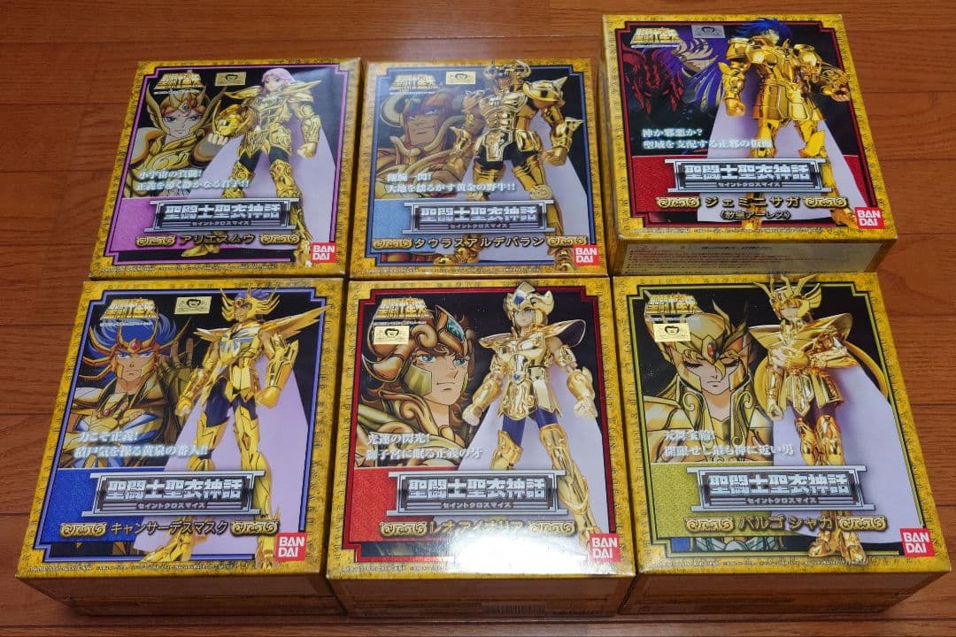 【お肉屋さん専用】聖闘士聖衣神話　黄金聖闘士　12点セット①と②　開封品 お肉屋さん専用】聖闘士聖衣神話 黄金聖闘士 12点セット①と② 開封品