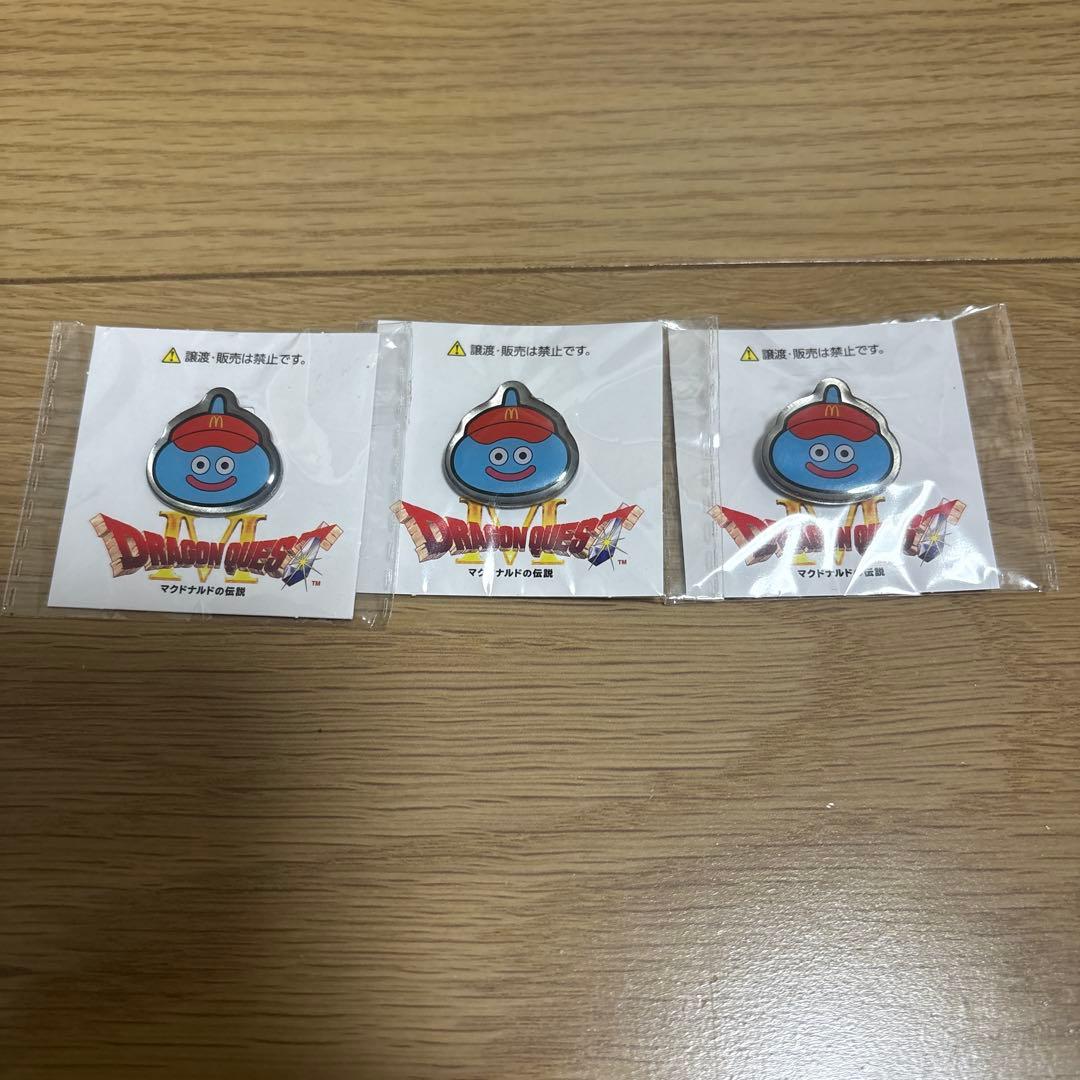 マクドナルドドラクエコラボピンバッチ バラ売り可 - メルカリ