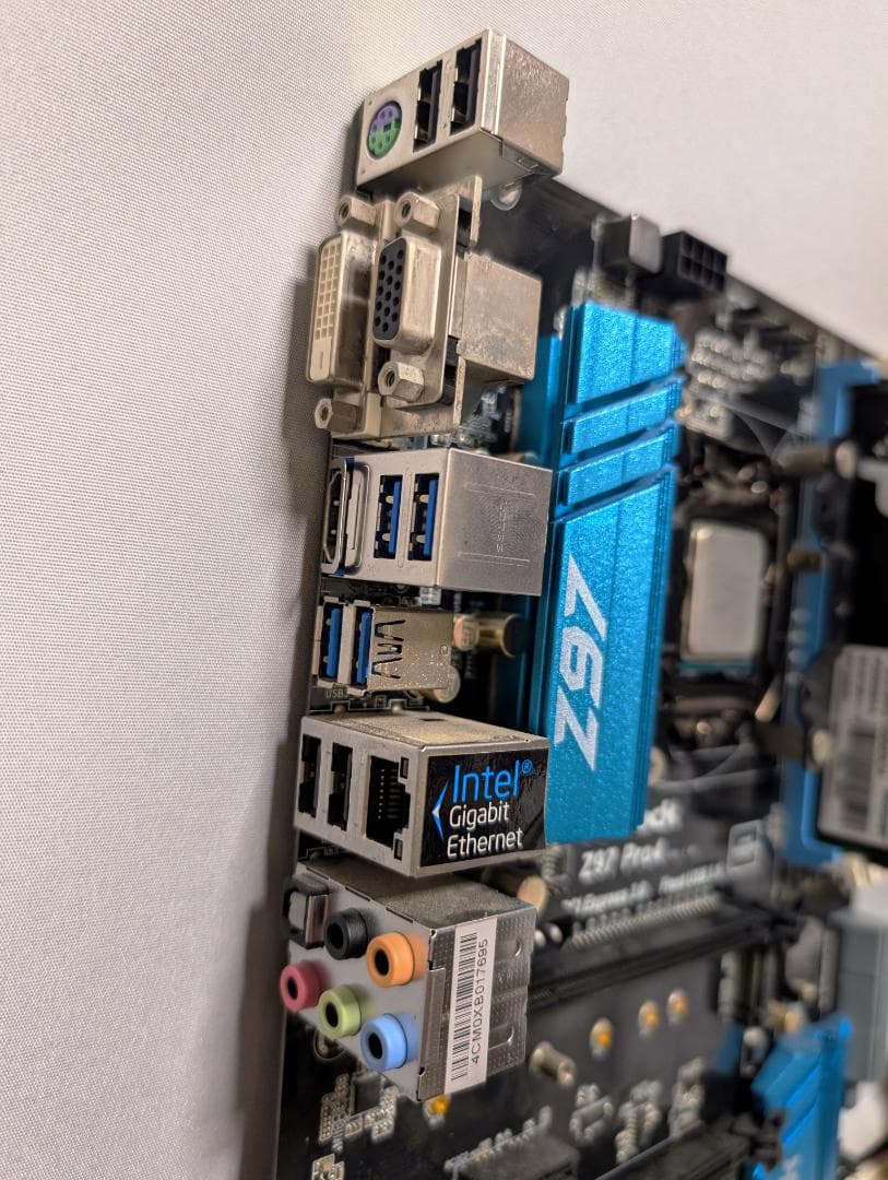 i7-4790k 16GB ASRock Z97 Pro4 CPUファンセット