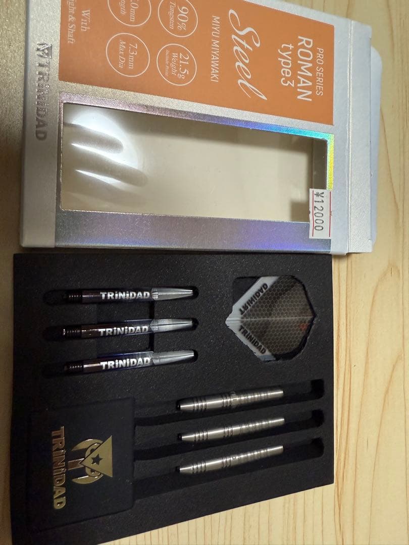 ROMAN type3 steel 宮脇 実由 バレル【トリニダード】ローマン3 宮脇実由モデル スティール｜ダーツ