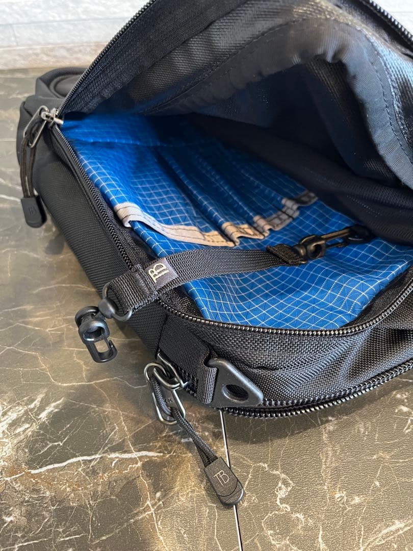 TOM BINH Pilot ブリーフケース Black Ballistic