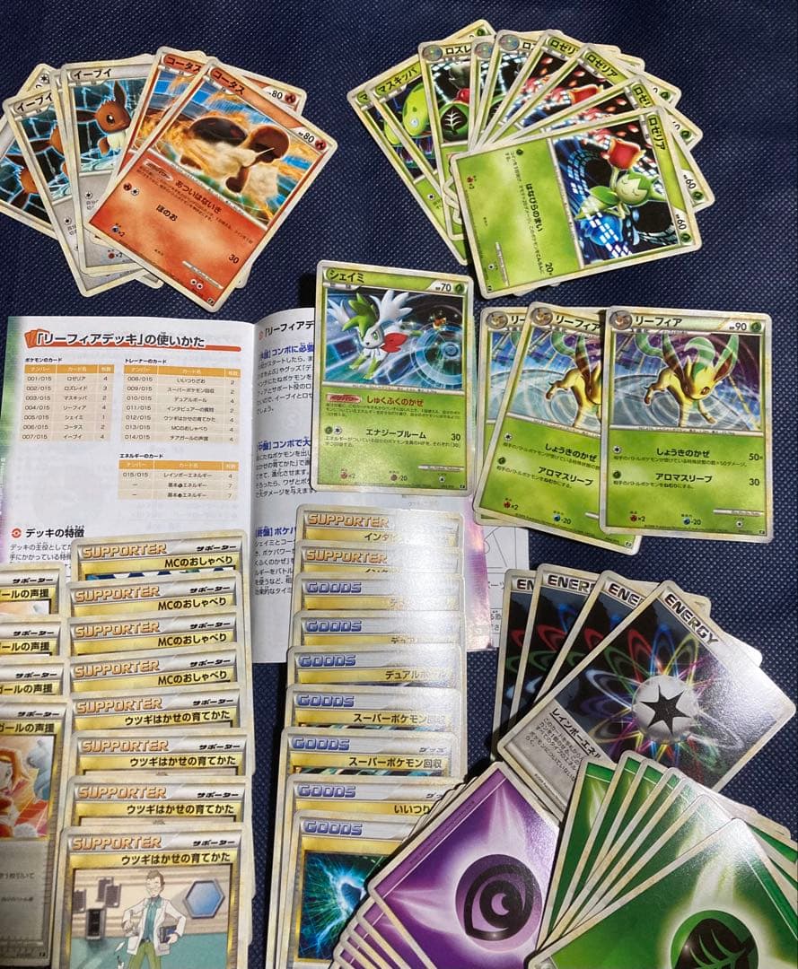 ポケモンカード　エキスパートデッキ リーフィアvsメタグロス+Online