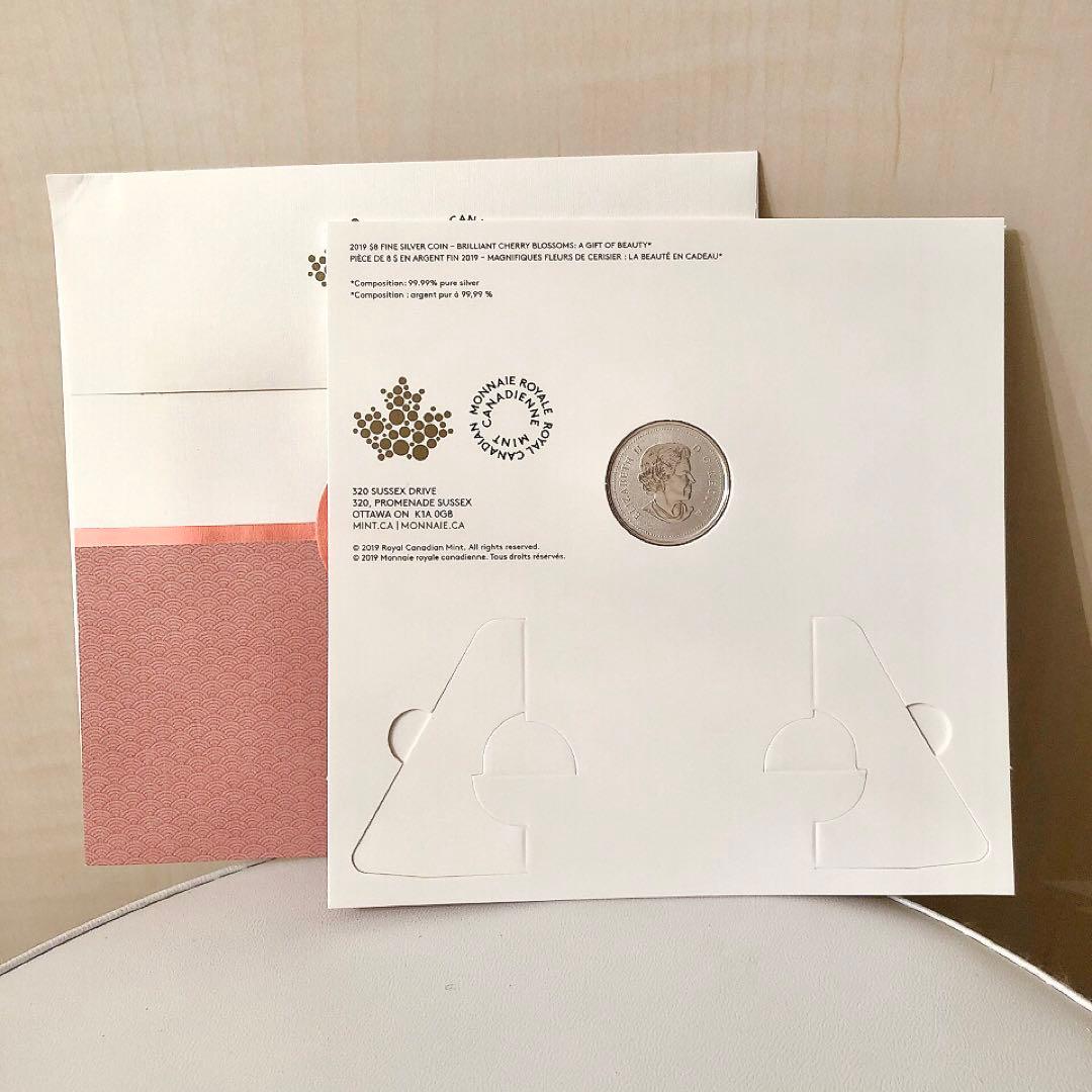  Canadian Mint $8 桜  銀貨