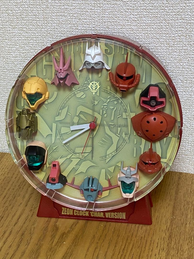 置き時計ZEON CLOCK シャアver. 「機動戦士ガンダム」 - メルカリ