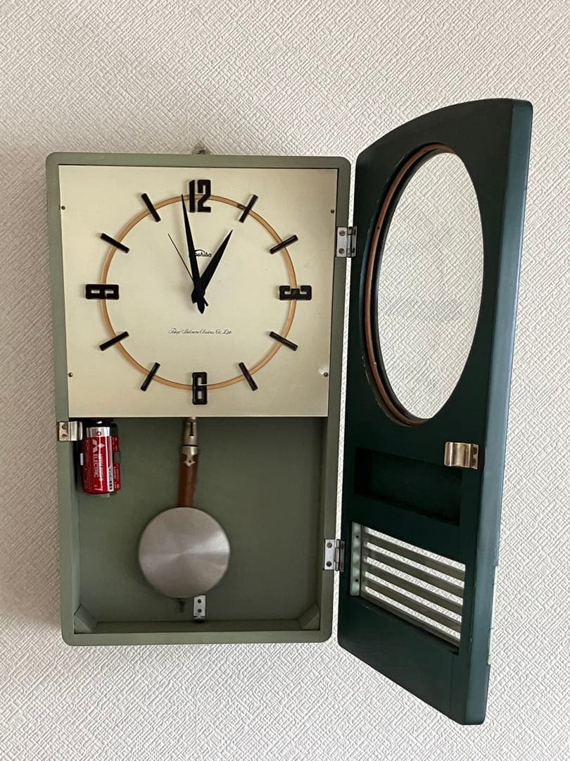 TOSHIBA(東芝)トランジスタ時計　昭和30年代