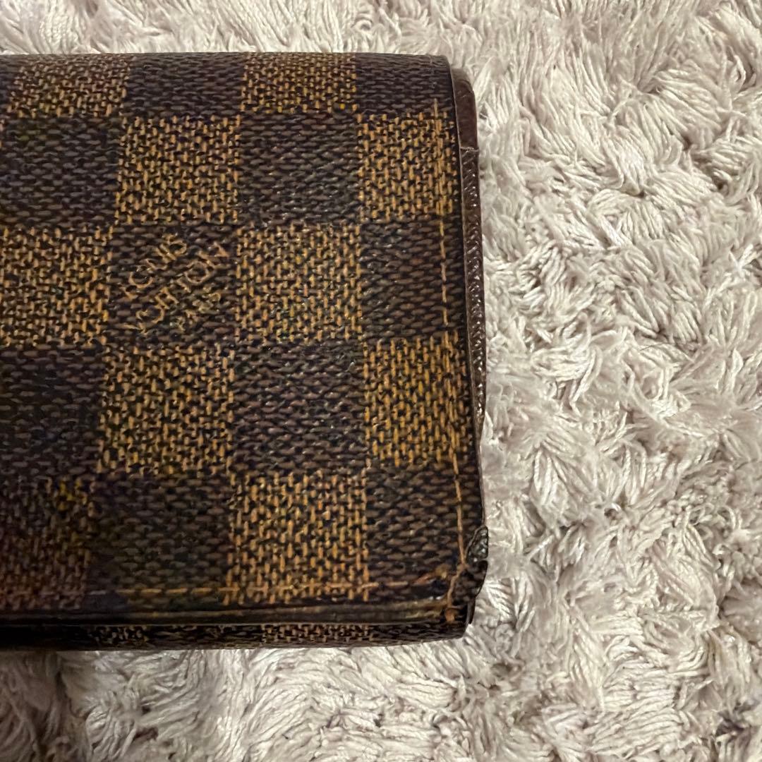 お買い得】ルイヴィトン ダミエポルトフォイユ トレゾール 財布 L字