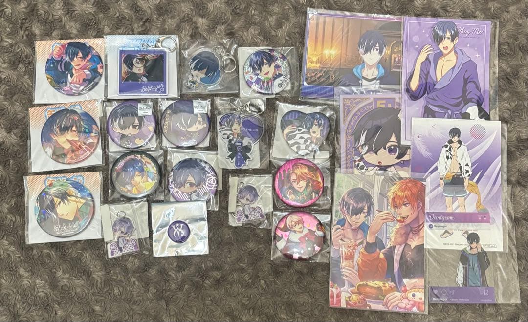 おべいみー　ベルフェゴール　まとめ売り　アクスタ　チェキ　ブロマイド　缶バッジ他