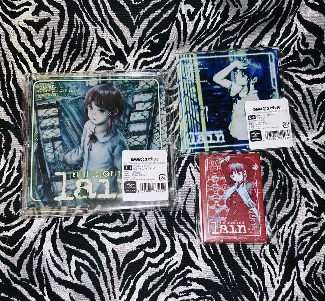 serial experiments lain DMMスクラッチ 3点セット - メルカリ