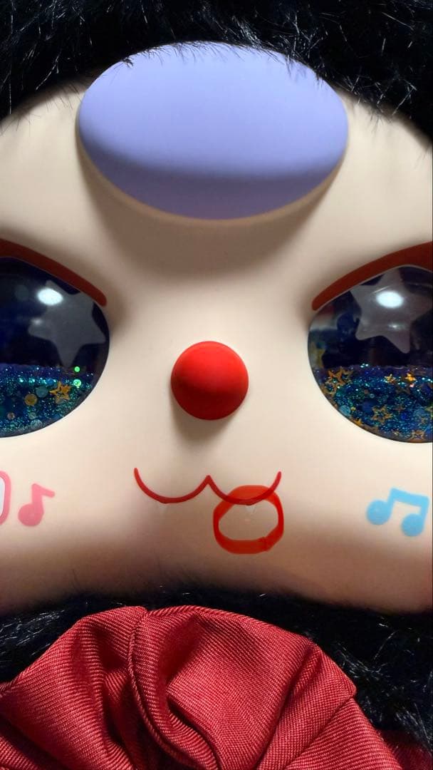 babythree 1000% 黒猫 ぬいぐるみ　ベイビースリー