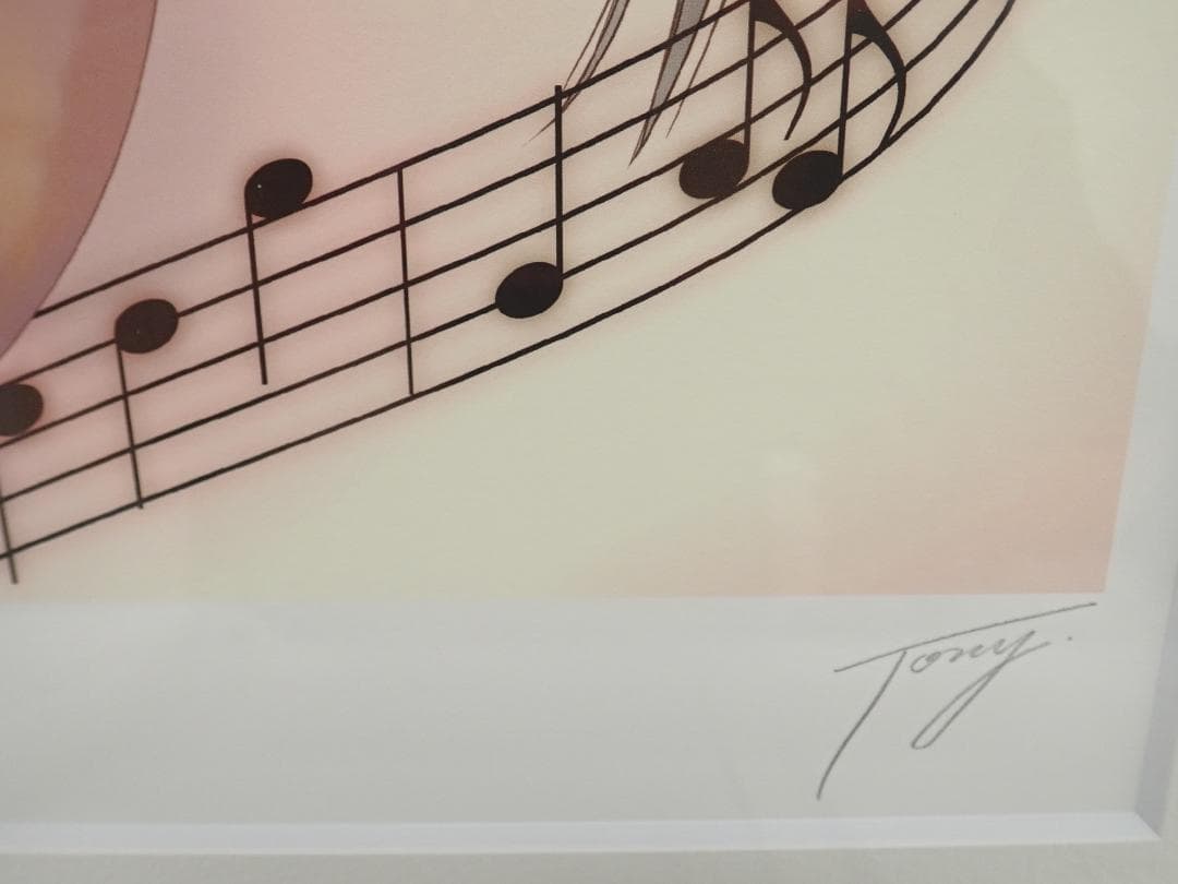 ⑥未使用・保証書付 Tony 「カンタービレ」ミクスドメディア アールビバン