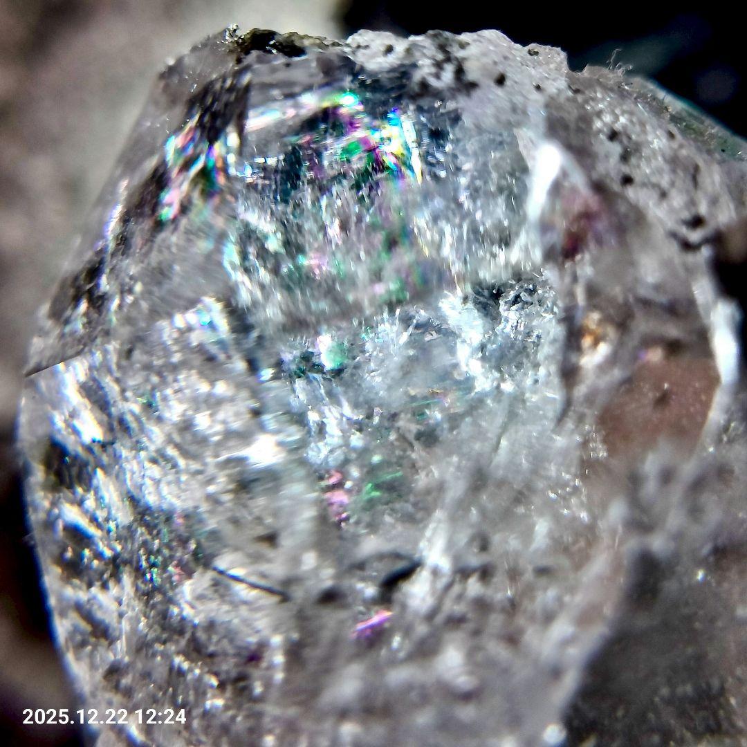 希少 ハーキマーダイヤモンド 原石 母岩付 ダブルポイント NY州