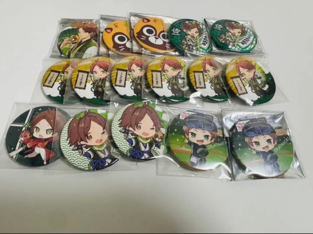 うらたぬき 缶バッジ 198個 まとめ売り ②