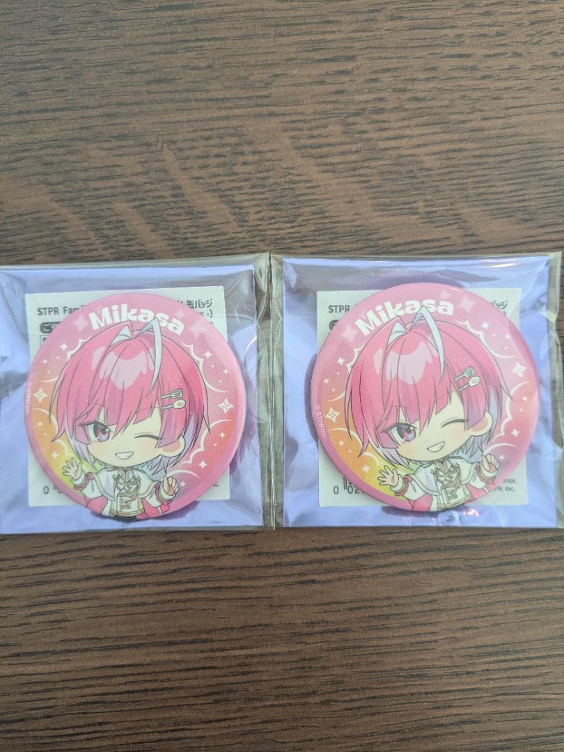 すとふぇす2026 めておら 缶バッチ みかさくん - メルカリ