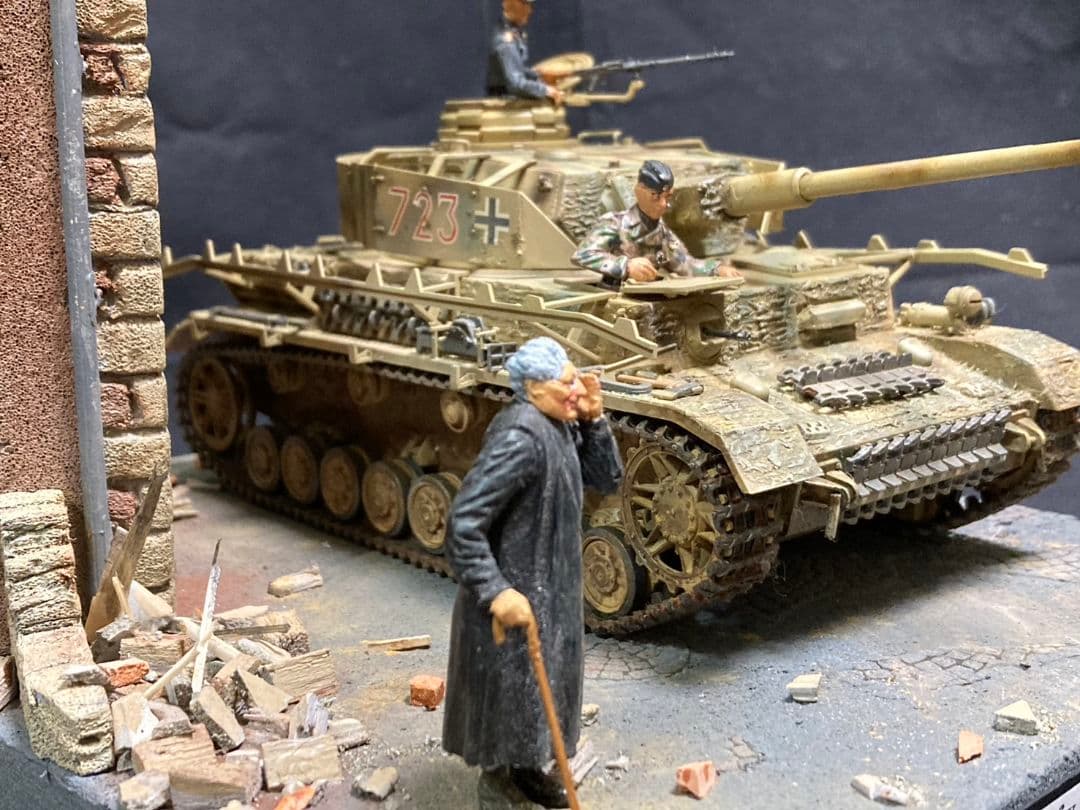 IV号戦車、ノルマンディー ミリタリー ジオラマ