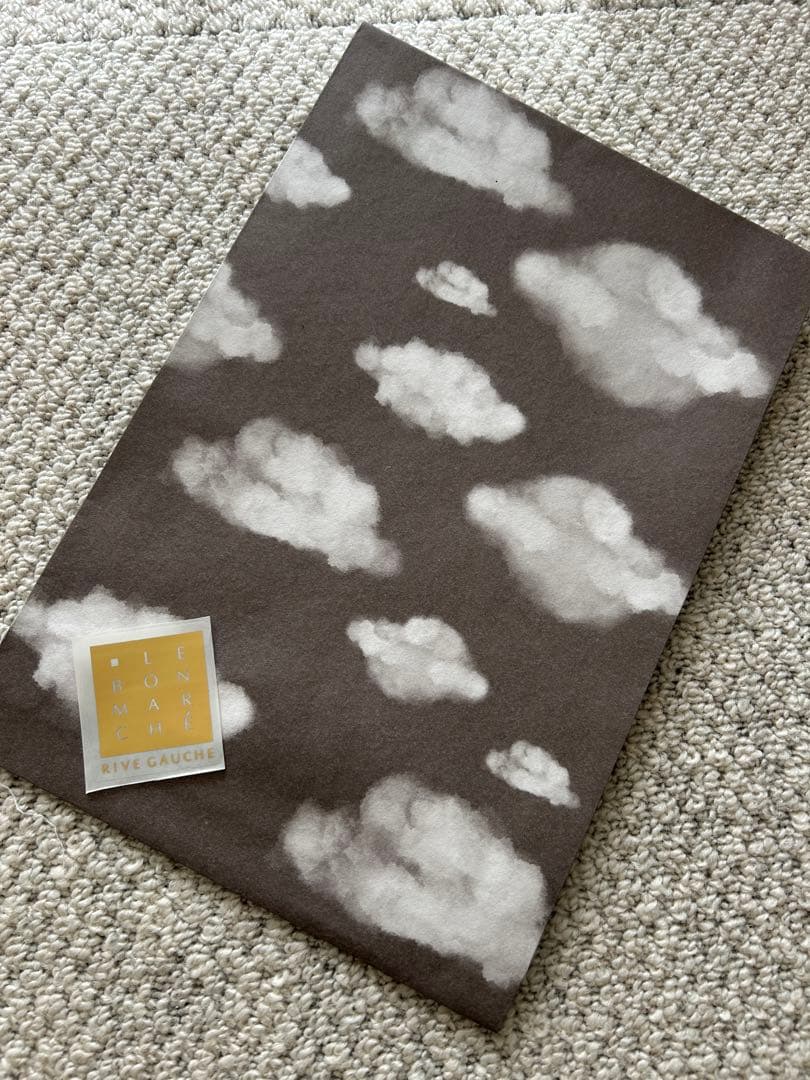 グレーとオレンジLE BON MARCHÉ RIVE GAUCHE 紙袋