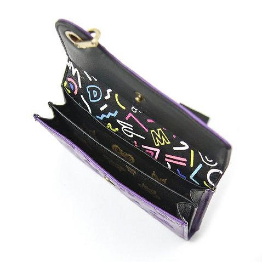 新品】アナスイ✨ディズニー DISCO! マルチケース✨ミニー パープル