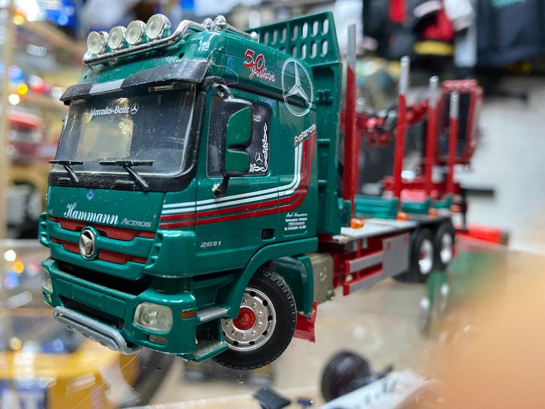 1/50 Conrad DOLL 原木車 材木運搬 メルセデスベンツ アクトロス 1/50 Conrad DOLL 原木車 材木運搬 メルセデスベンツ アクトロス