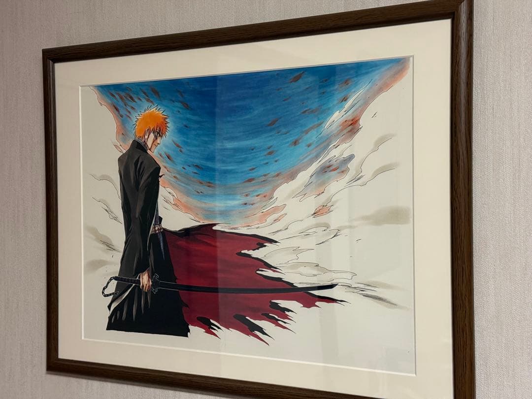 『BLEACH』額装高精細 複製原画 No.1 BLEACH EX. 黒崎一護 BLEACH 額装高精細複製原画 No.1 <BLEACH EX.> 黒崎一護 BLEACH 額装高