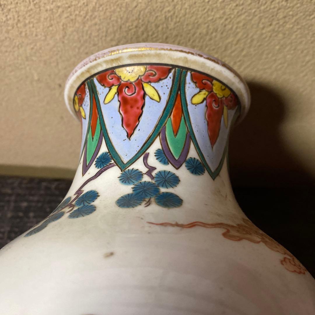 中国美術 古玩 色絵仙人図花瓶の通販はau PAY マーケット - 輸入雑貨の