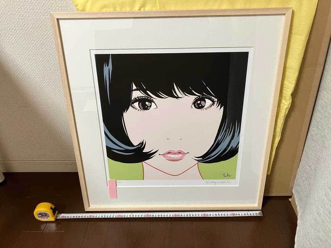 ☆江口寿史版画「彼女1 (large ver.) second edition」 ☆江口寿史版画