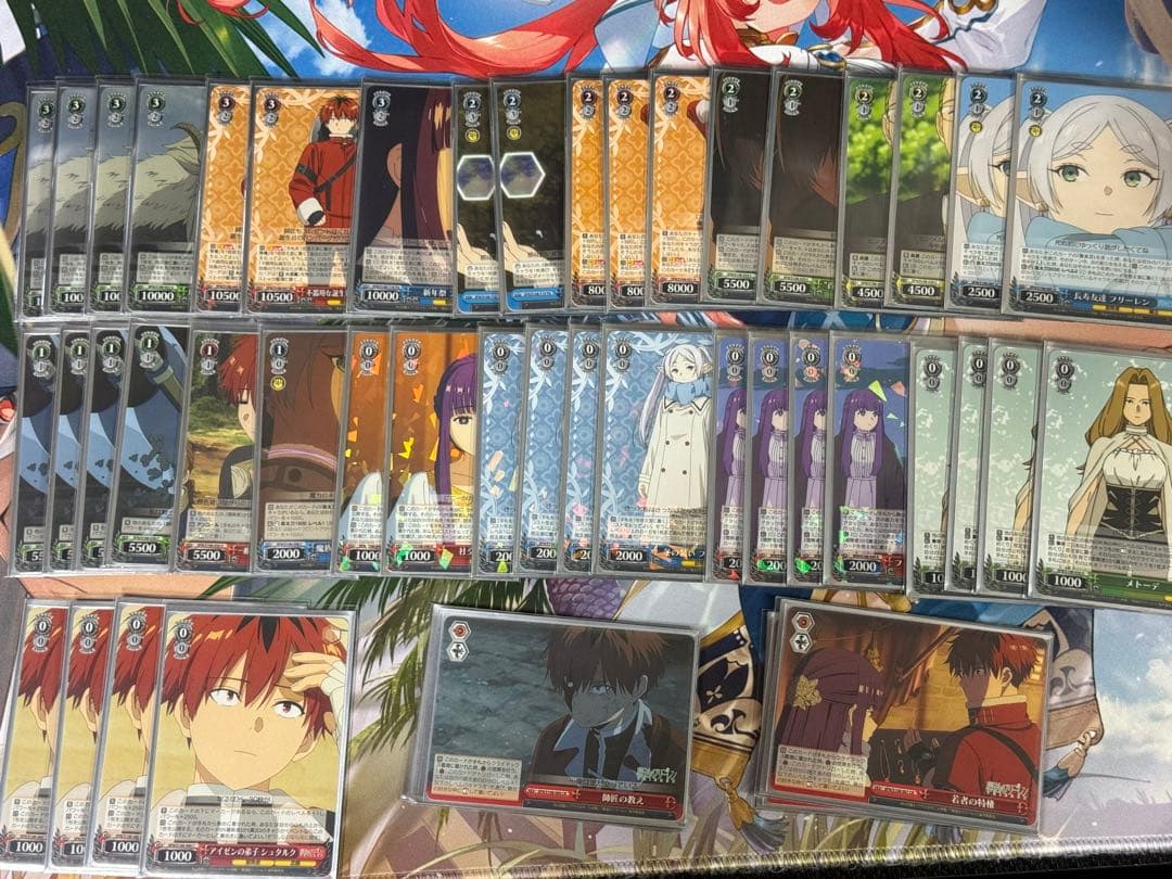 ヴァイスシュヴァルツ 葬送のフリーレン 8電源デッキ - メルカリ