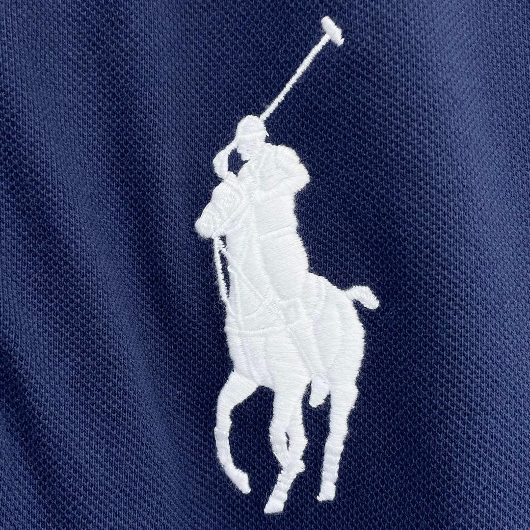 ☆未使用・タグ付☆ポロラルフローレン　半袖ポロシャツ　ビッグポニー　USA国旗