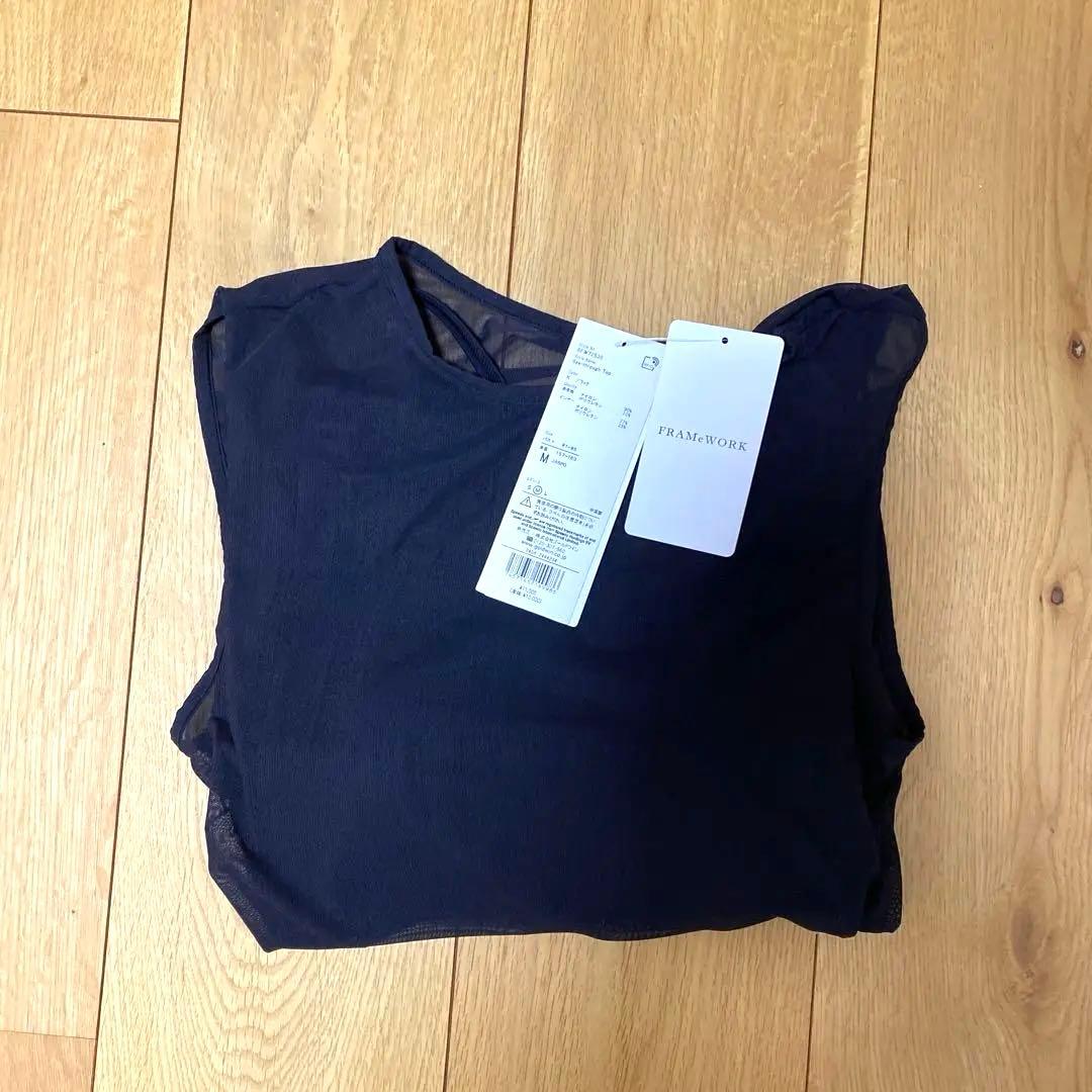 FRAMeWORK SPEEDO/スピード SEE THROUGH TOP