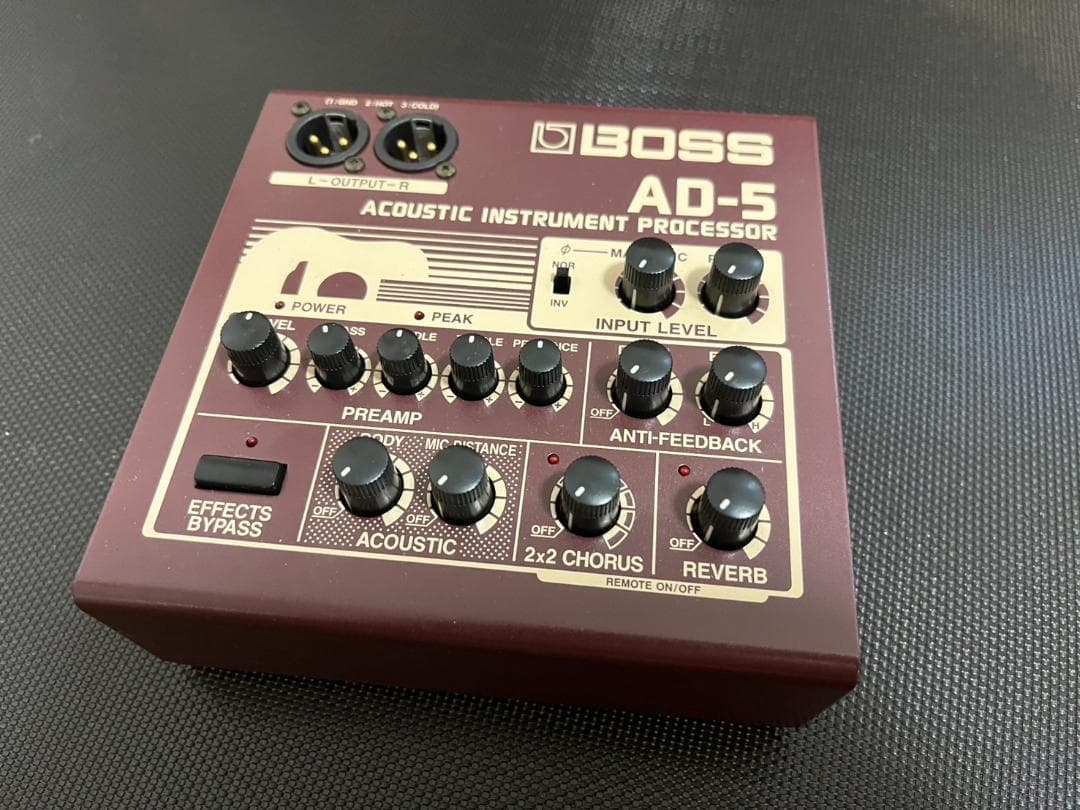 BOSS AD-5 アコースティックインストゥルメントプロセッサー Amazon.co.jp: BOSS / AD-5 Acoustic Instrument Processor