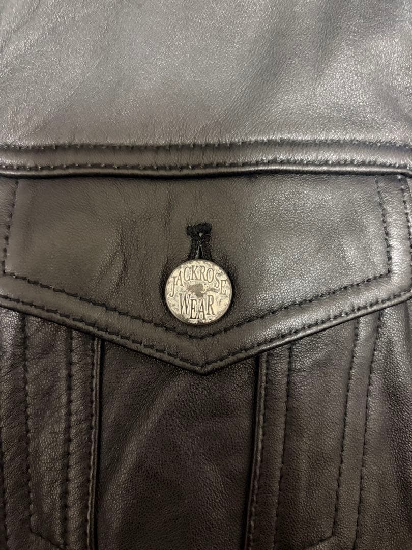 archive JACK ROSE leather jacket 00s