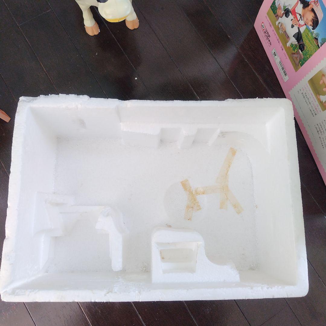 レア初期付近モデル！ツクダオリジナル　ミルクモウモウ　本体、水桶、バケツあり