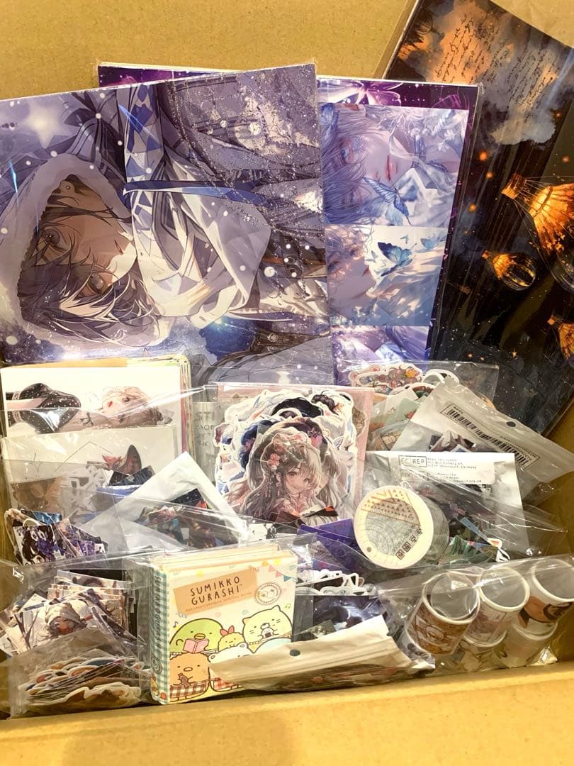 【u】コラージュ素材や雑貨など大量！ 紙もの ステッカー マステ まとめ売り