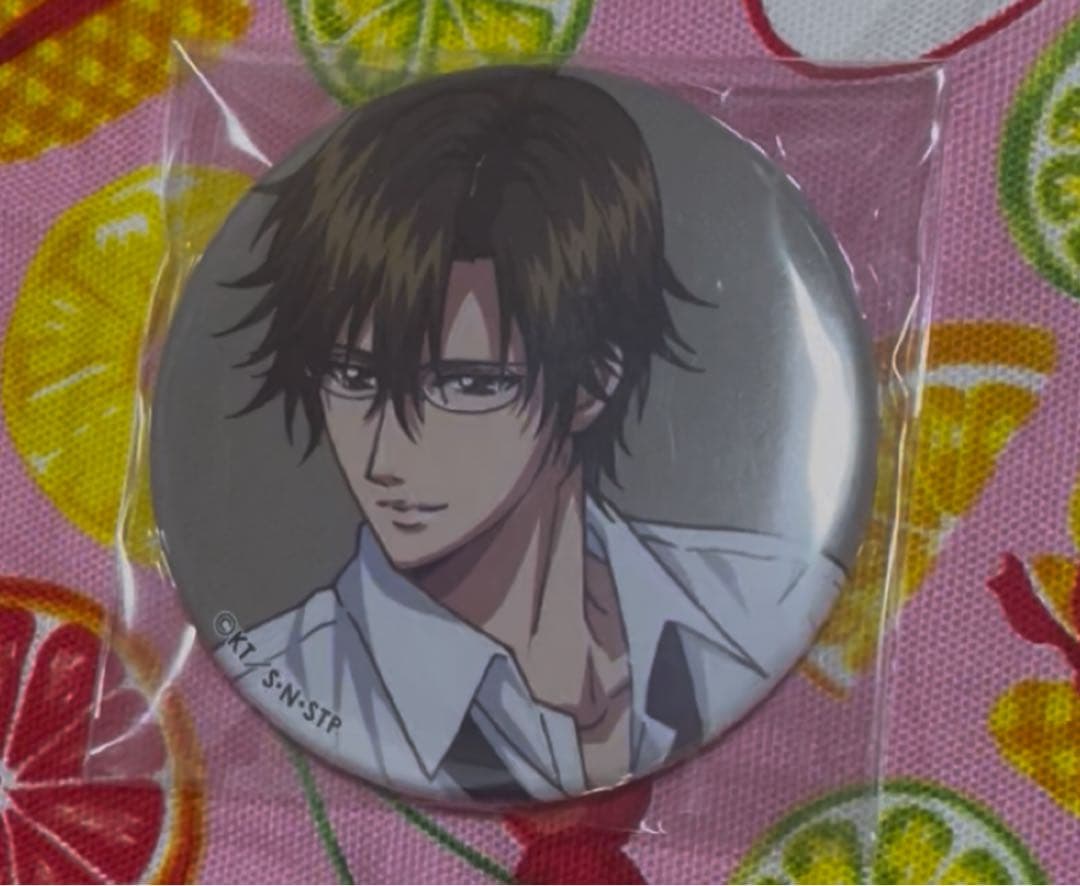 テニスの王子様 テニプリ くつろぎコレクション缶バッジ 手塚国光 ソル