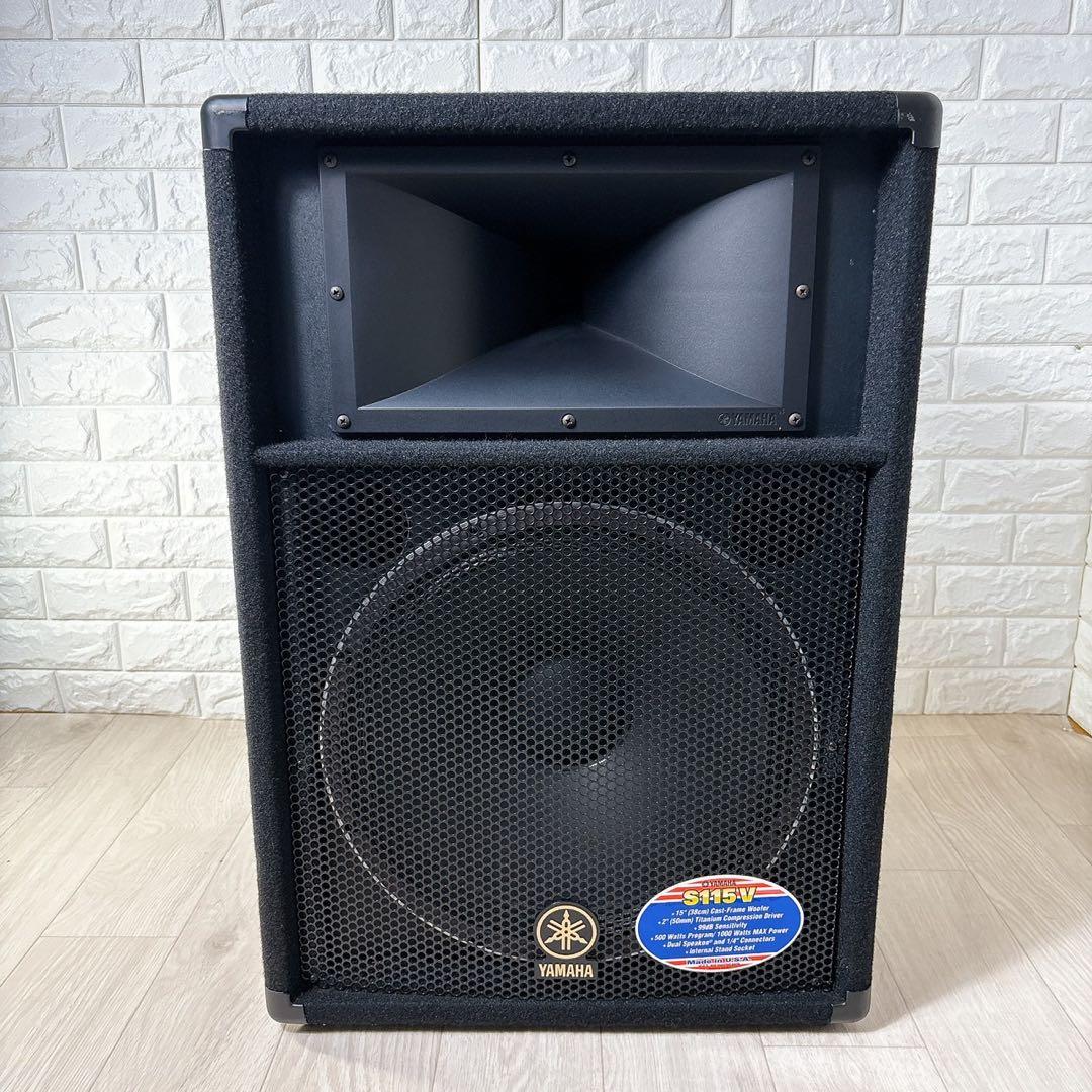 YAMAHA ヤマハ S115V ペア PAスピーカー モニタースピーカー 廃盤