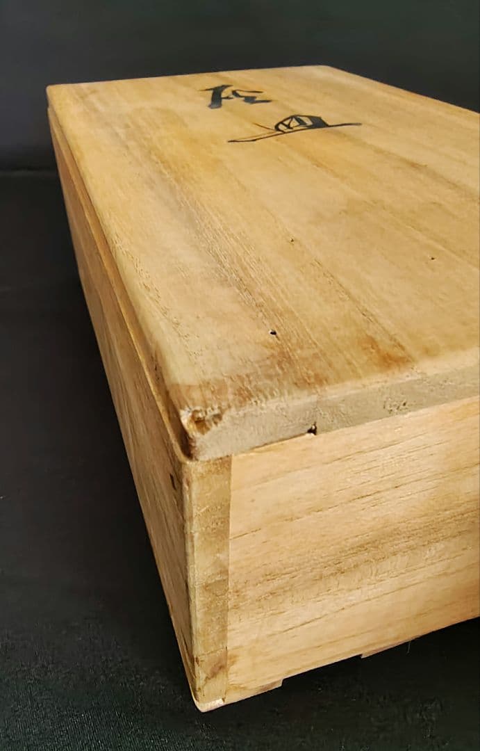 九谷焼　狛犬灰皿　木箱付き　昭和十六年　ヴィンテージ　獅子