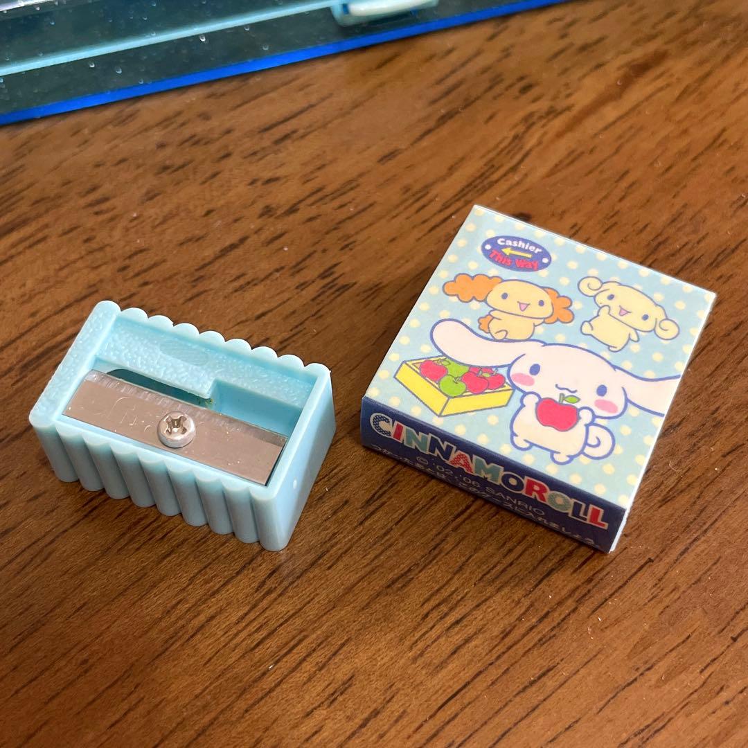 サンリオ シナモロール シナモン ペンケース 筆箱 レトロ 消しゴム