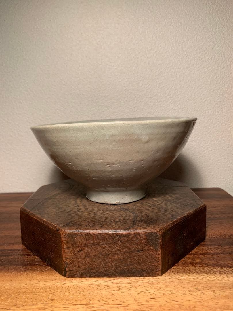 中里嘉考 絵唐津茶碗 「清風」 堀内流十二代 兼中斎 宗完花押 栞付き m70