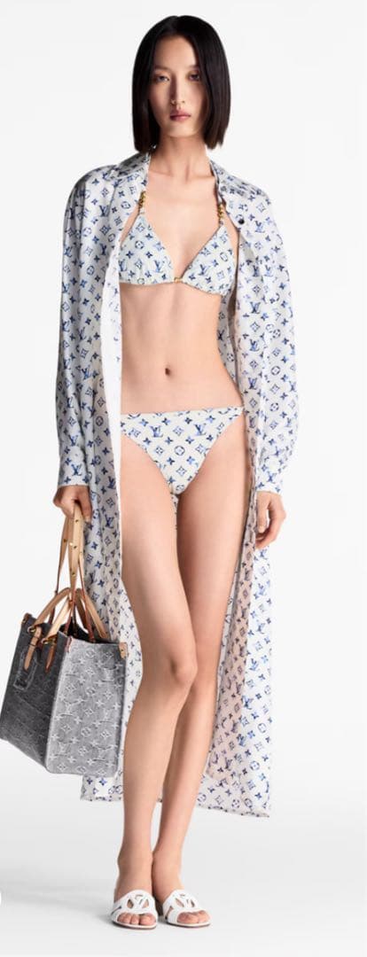 ルイヴィトン アクアレル モノグラム ビキニトップ36 新作ビキニ半額以下！！