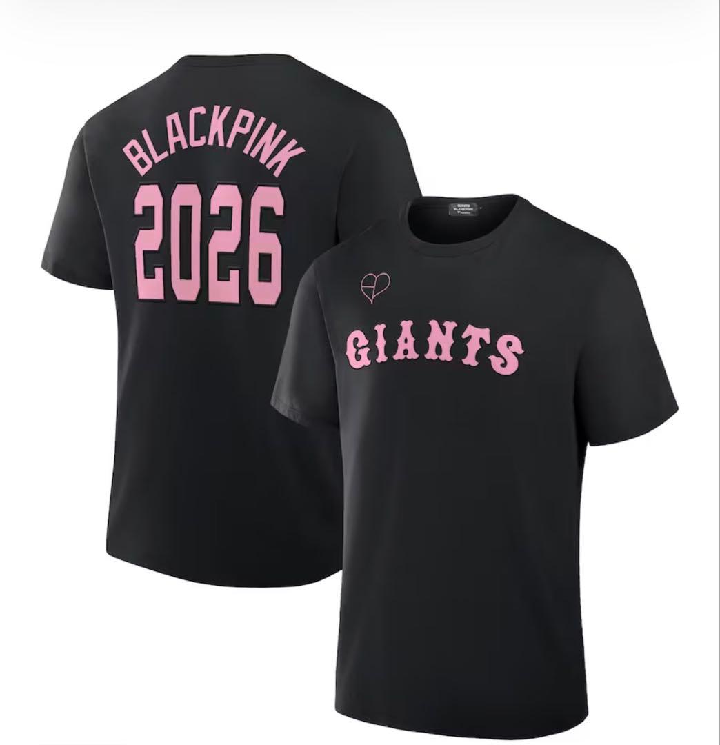 BLACKPINK Yomiuri Giants Jersey Cropped 読売ジャイアンツ×BLACKPINK